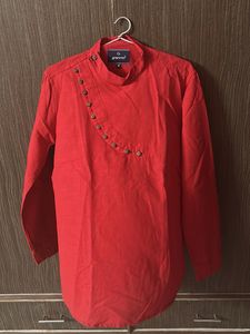 Red Grand Men&#39;s Kurta