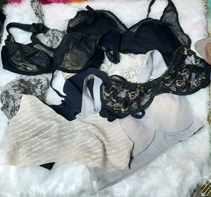 non paded wire Bra bundle 8 Quntity
