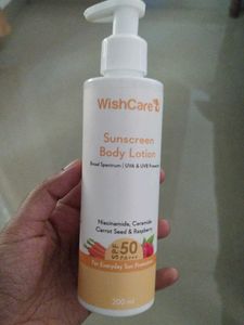 WishCare Sunscreen Body Lotion