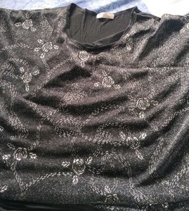 Sparkly Black Top
