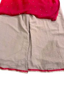 Elegant Red Kurta Set only one time used