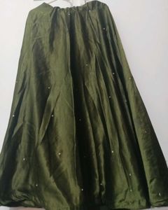 Green Lehenga Choli Set