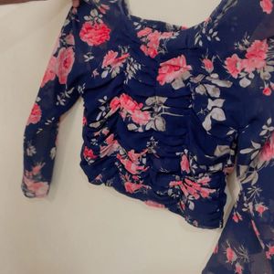 Floral Print Top