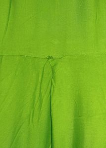 Lime Green Embroidered Anarkali Dress.