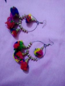 Colorful Tassel Earrings