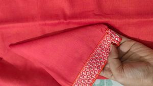 Red Dress Material