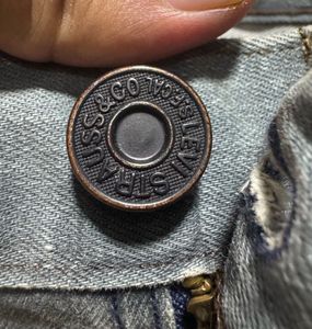Levis Orignal Riveted Grey Jeans