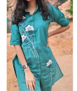 Green Floral Co-ord Set