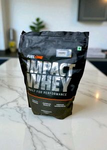 FUELONE Impact Whey Protein Powder, Chocolate 1kg