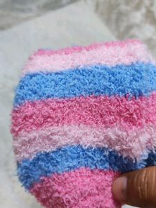 Striped Fuzzy Socks