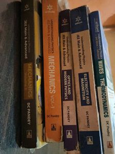 Physics Book , DC Pandey , 5 Volumes
