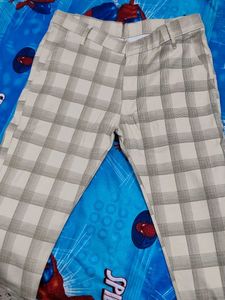 Checkered Casual Pants