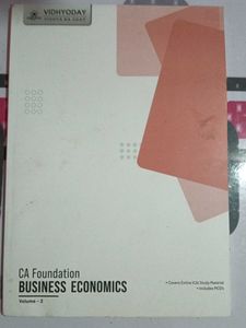 CA Foundation Business Economics Books - Set of 3