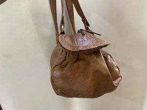 Brown Leather Handbag
