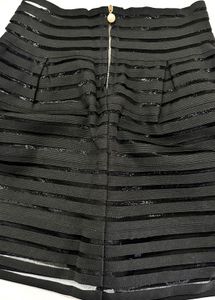 Striped Mini Skirt