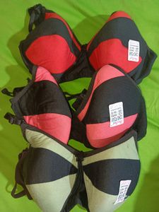 Coke -Foam Bra ( Combo Pack Of 3p )