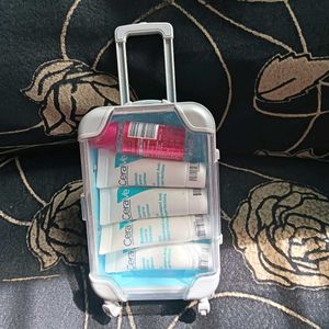 Skincare Set in Mini Suitcase