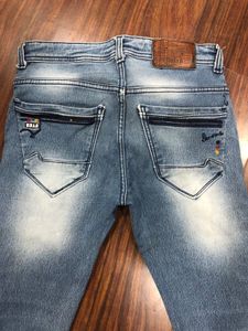Stylish Blue Denim Jeans