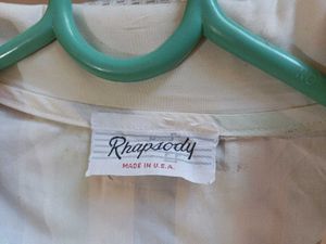 USA made Front open striped shirt