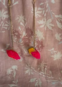 Pom Po Earrings