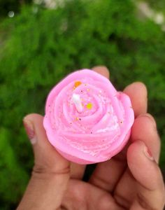 Pink coloured Rose Candle 🌹🕯️