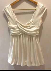 White Flowy Cami Top