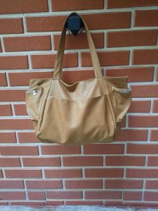 Tan Tote Bag