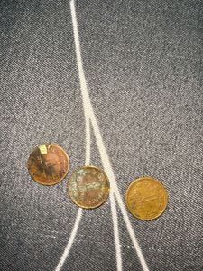 Vintage Indian Coins - 1 Paise