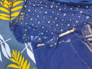 Elegant Blue Kurta Set