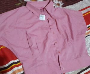 Crop Magenta Shirt🌸🫠