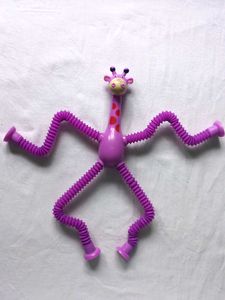 Fidget Pipe Pop Giraffe Toy