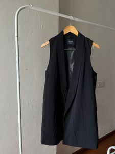 RESERVED OPEN-FRONT LONGLINE BLAZER