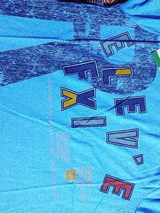 Blue Printed T-shirt