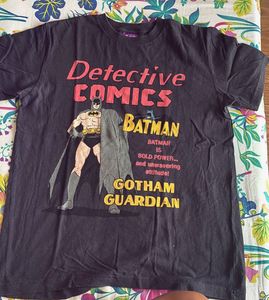 Black Batman Oversized T-shirt