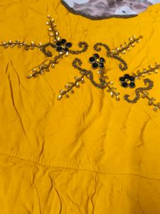 Western Dress With Garara