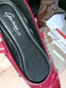 Red Patent Leather Ballet Flats