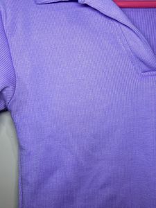 Cute Lilac Crop Top