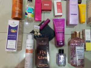 Makeup Skincare Products Combo