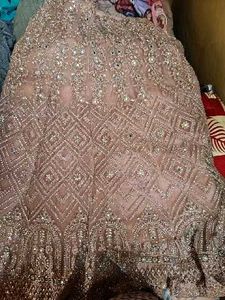 Pastel Peach Lehenga Choli