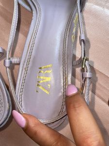 Lavender Kitten Heels