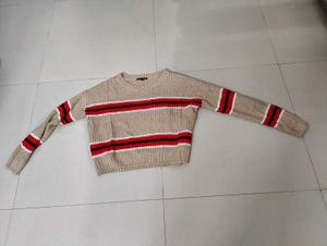 Striped Knit Sweater