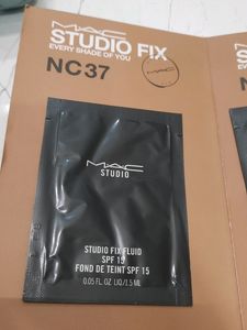 Mac Studio Fix Foundation Samples