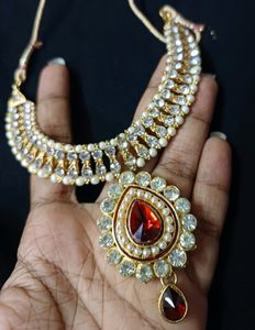Shining Necklace With Adjustable Threads 🌟 .
