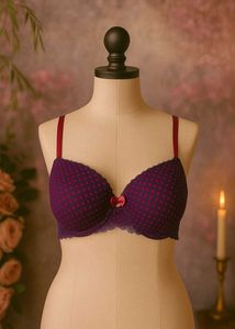 🇳🇿💫💗 Imported Purple Polka Dot Bra