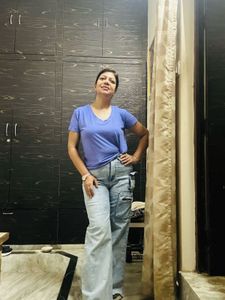 Flared Denim Jeans
