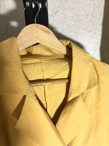 Mustard Yellow Formal Dress