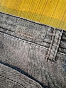 Baggy Gray Denim Jeans | High Star