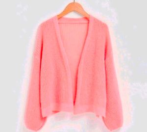 Savana Pink Knit Cardigan