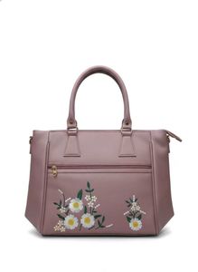 Floral Embroidered Handbag
