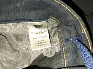 Redtape London Denim Jeans with formal shirt